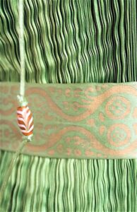 The Blockprint Tree - scrapbook - scarf Dotsandstripes 7