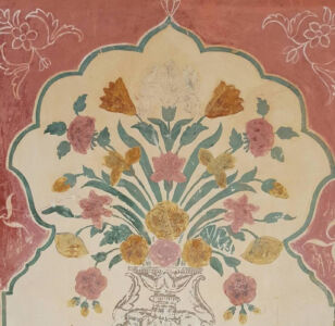 The Blockprint Tree - scrapbook - scarf pink city 6