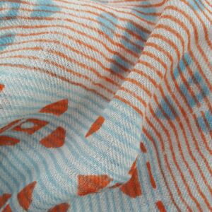 the blockprint tree - scrapbook - scarves - pinstripe - 13